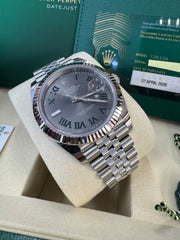 Rolex Datejust 41mm 126334 2026 Wimbeldon Dial Jubilee
